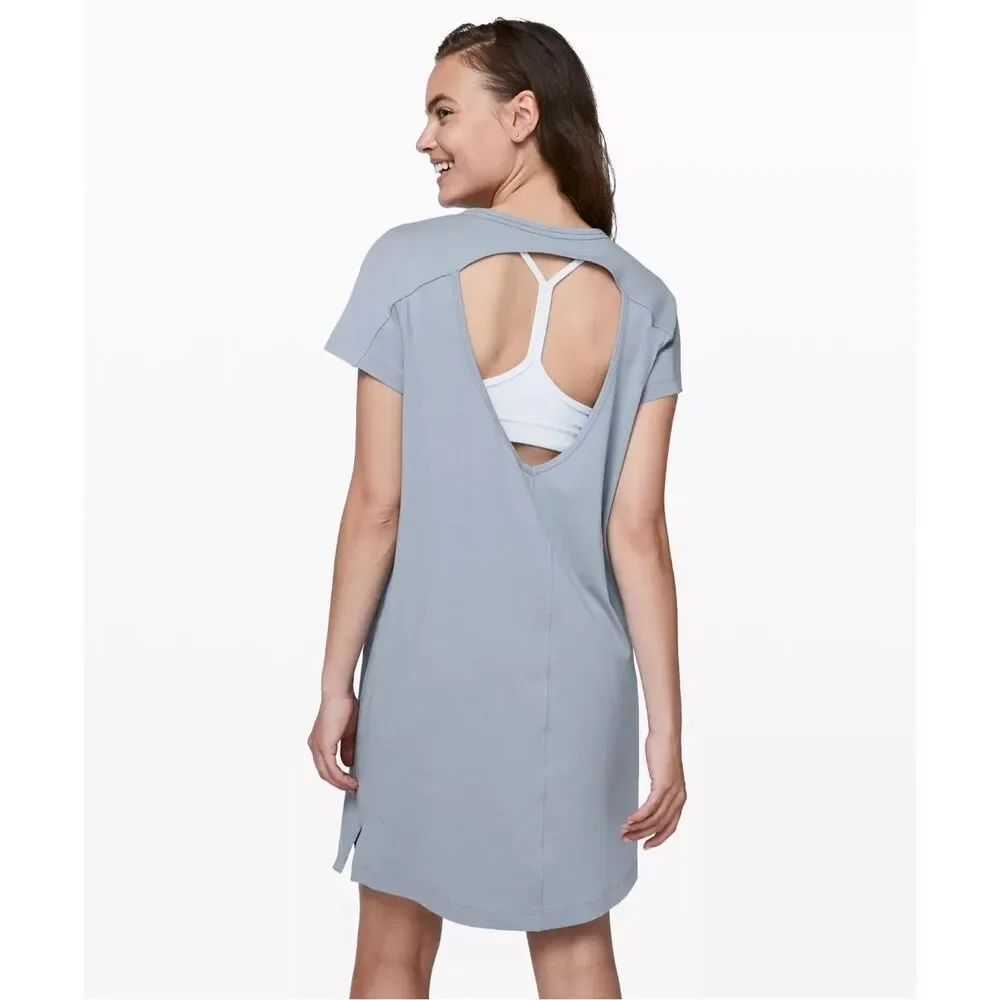 Lululemon Day Tripper T-Shirt Athletic Dress Size 4